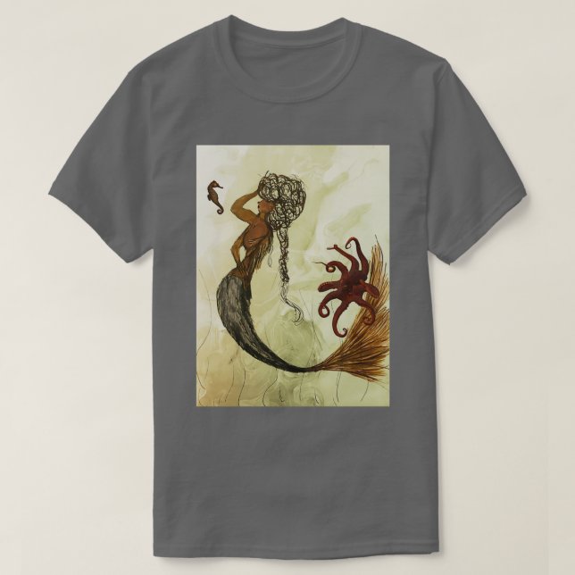 Camiseta MermaidBlac (Frente do Design)