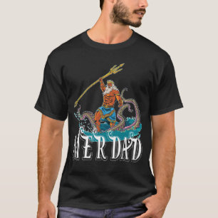 Camiseta Merman Merdad Mermaid Pai