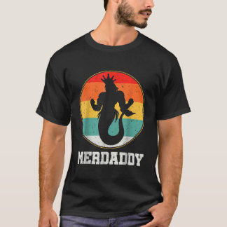 Camiseta Merman Mermaid Pai Fish Padre