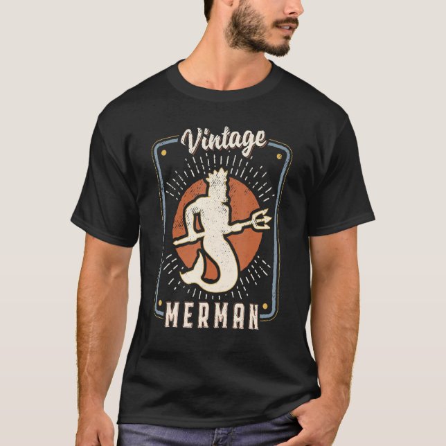 Camiseta Merman Vintage Retro Classic Love 1 (Frente)