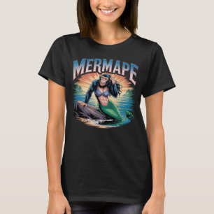 Camiseta Mermape Illustration Combo Creature Funny