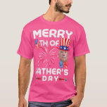 Camiseta Merry 4th Of Father's Day 4th of July<br><div class="desc">Merry 4th Of Father's Day 4th of July  .</div>