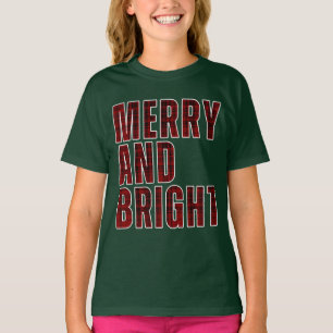 Camiseta MERRY AND BRIGHT