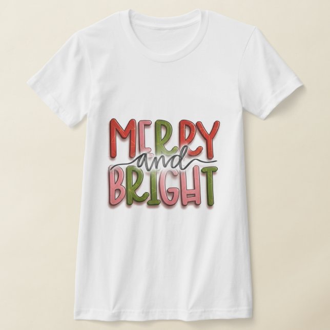 Camiseta Merry and Bright 3D Graffiti Edition – Urban Chic  (Postura )