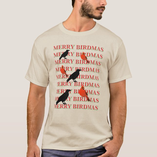 Camiseta Merry BIRDMAS T-Shirt (Frente)