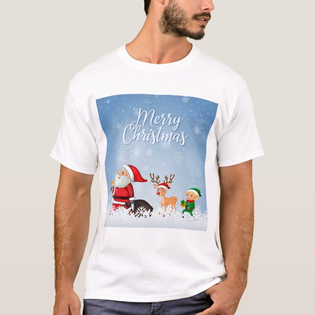 Camiseta Merry Christmas (Frente)