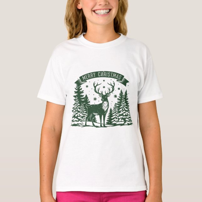 Camiseta Merry Christmas (Frente)