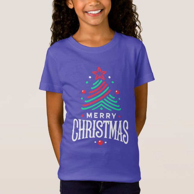Camiseta Merry Christmas 1 (Frente)