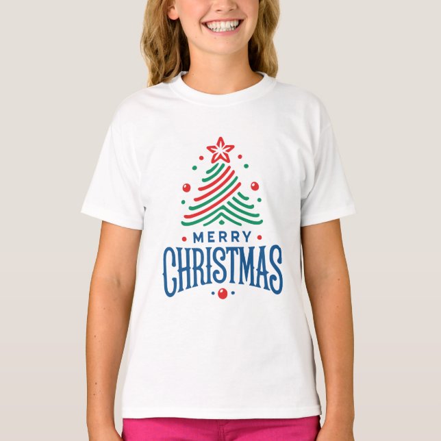 Camiseta Merry Christmas 1 (Frente)