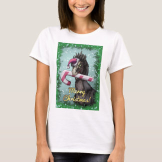 Camiseta Merry Christmas Dinosaur