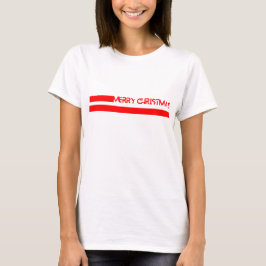 CAMISETA MERRY CHRISTMAS LINES