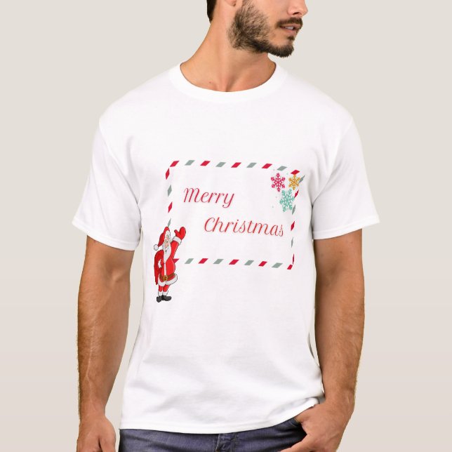 Camiseta merry christmas men (Frente)