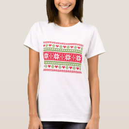 Camiseta Merry Christmas pattern 3
