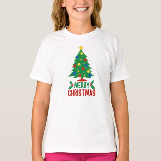 Camiseta Merry Christmas T-Shirt (Frente)