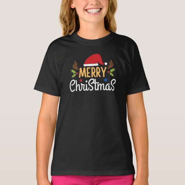 Camiseta Merry Christmas T-Shirt (Frente)