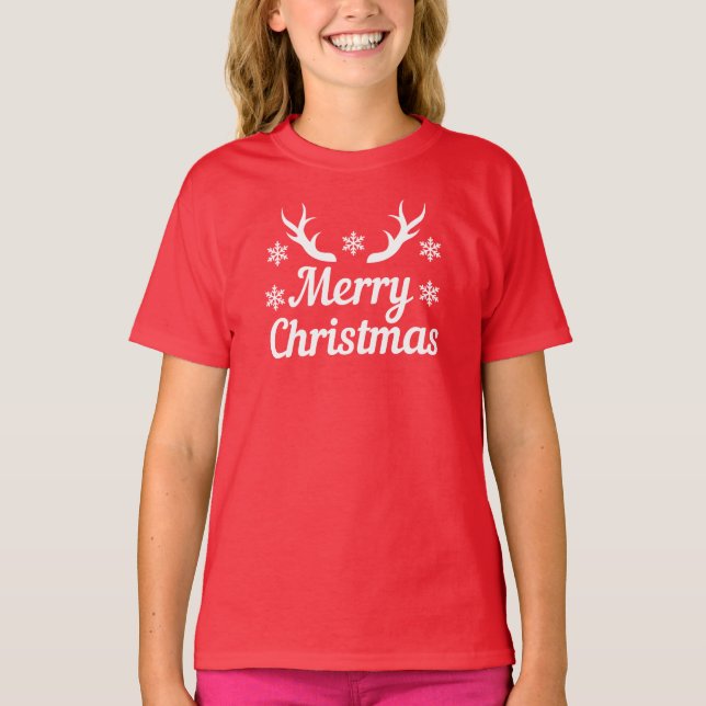 Camiseta Merry Christmas T-Shirt (Frente)