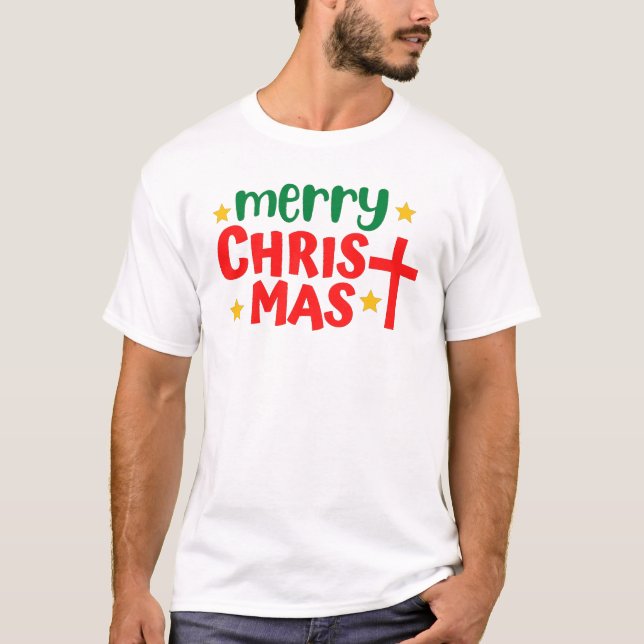 Camiseta Merry Christmas T-Shirt (Frente)