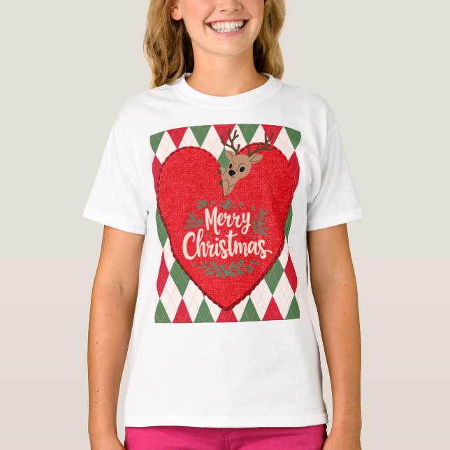 Camiseta Merry Christmas T-Shirt (Frente)