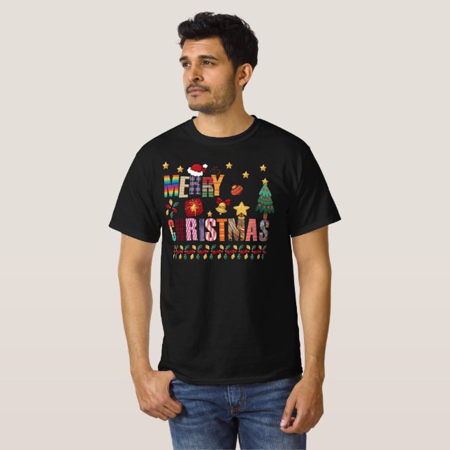Camiseta Merry Christmas T-Shirt (Frente Completa)