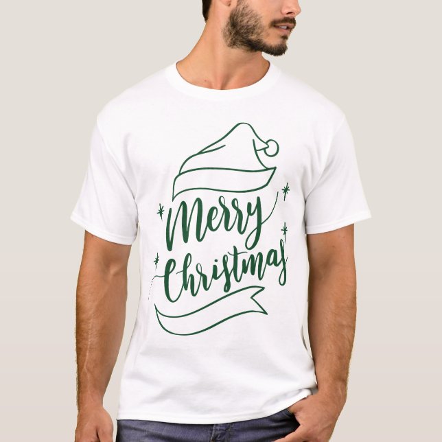 Camiseta Merry Christmas T-Shirt (Frente)