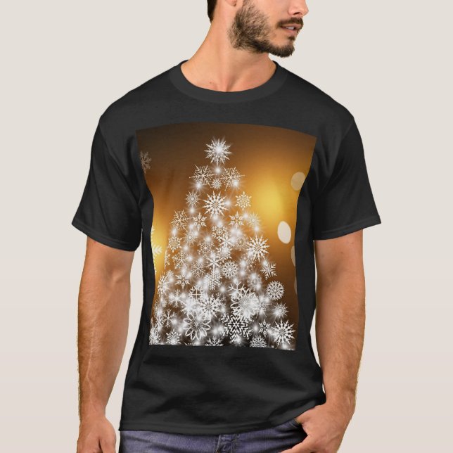 Camiseta Merry Christmas Tree Fun T-Shirt (Frente)
