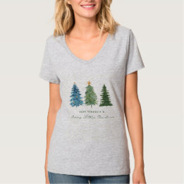 Camiseta Merry Christmas Tree T-Shirt