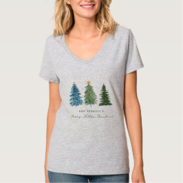 Camiseta Merry Christmas Tree T-Shirt