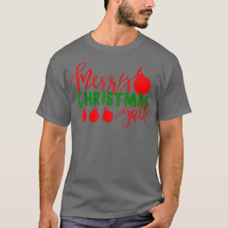 Camiseta Merry Christmas Y'all T-Shirt