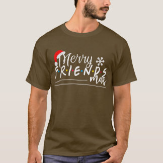 Camiseta Merry Friendsmas Friends Christmas Matching Group