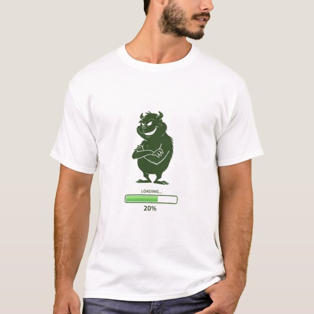 Camiseta Merry Grinchmas Energy Loading… (Frente)
