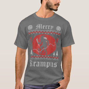 Camiseta Merry Krampus Horror Christmas  Evil Pajama Evil P