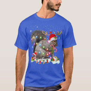 Camiseta Merry mas squirrel Christmas XMas christmas light 