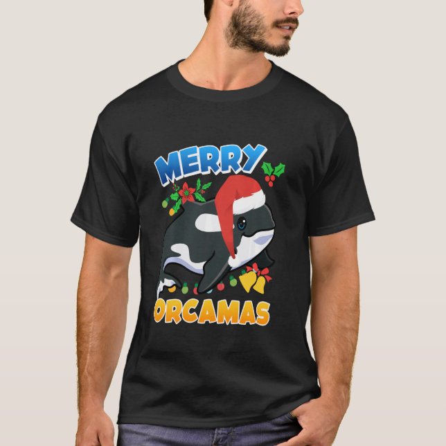 Camiseta Merry Orcamas Orca Whale Long Sleeve 1 (Frente)