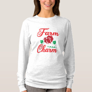 Camiseta Merry Xmas Fazenda Charm
