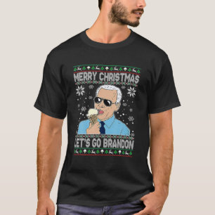 Camiseta Merry Xmas Vamos Go Branson Brandon Ugly Natal