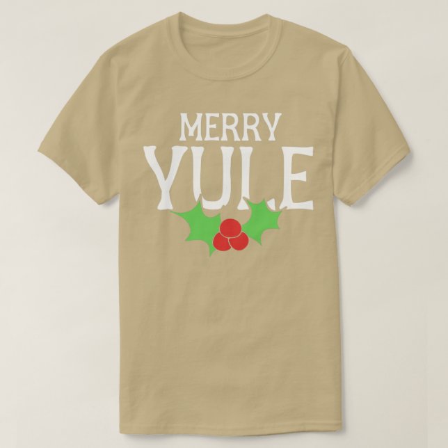 Camiseta Merry Yule3 (Frente do Design)