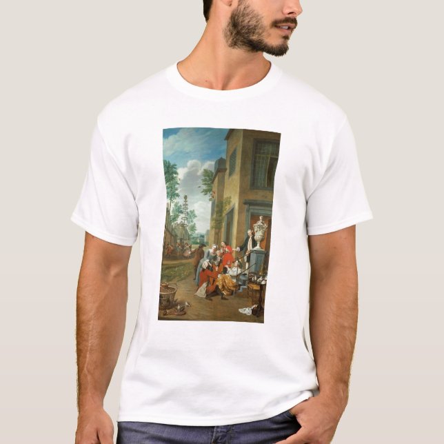 Camiseta Merrymaking dos aldeões (Frente)