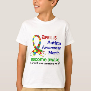CAMISETA MÊS ABRIL DA CONSCIÊNCIA DO AUTISMO