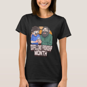 Camiseta Mês da Amizade Oddfellows Grande Companheiro Amigo
