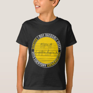 Camiseta Mês da Consciência Asl Inserir Aleatoriamente Comm