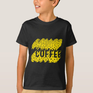 Camiseta Mês da Consciência Café Asl Lover Trendy Love Daf