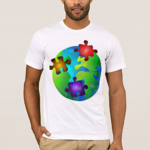 Camiseta Mês da consciência do autismo de abril