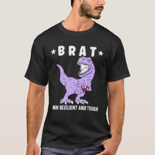 Camiseta Mês da Criança Militar Nascida Resiliente e Tou