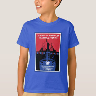 Camiseta Mês da Herança Caribenha Americana