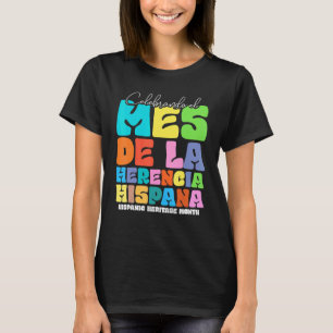 Camiseta Mês da Herança Hispânica de 2022 Contagem Nacional