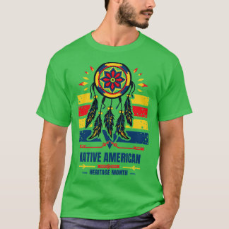 CAMISETA MÊS DA HERANÇA NATIVO-AMERICANA
