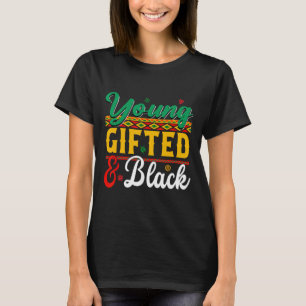 Camiseta Mês da História Afro-Americana Jovens Negros Talen