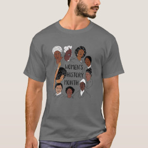 Camiseta Mês da História da Marcha Feminista dos Direitos