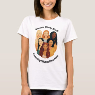 Camiseta Mês da História da Mulher