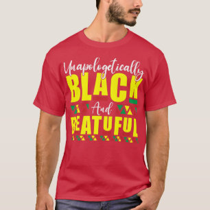 Camiseta Mês da História Indesculpavelmente Preta e Educada